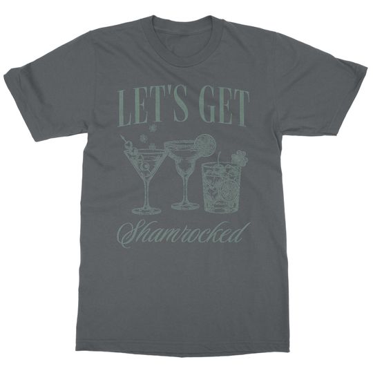 Lets Get Shamrocked - Funny Drinking St Patrick's Day Unisex T-Shirt