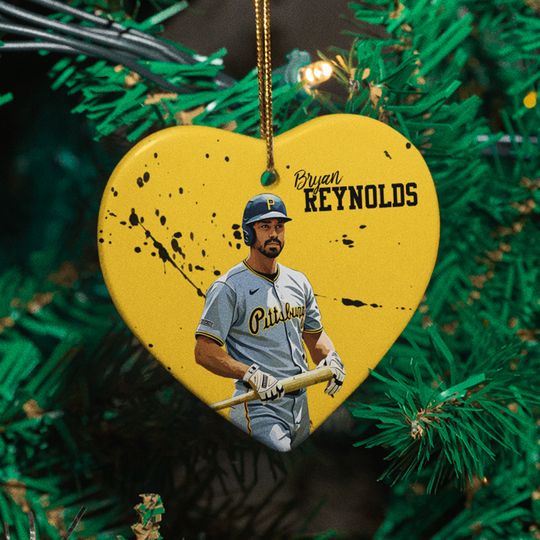 Pedro Martinez Inspired Design Ceramic Christmas Ornament - Pittsburgh Tribute