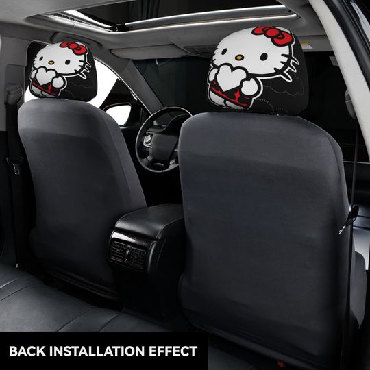 Adorable for hello kitty Design Car Headrest Protector