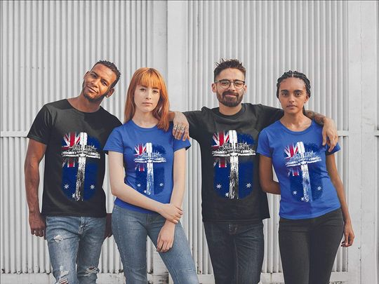Australian Flag Truck Shirt