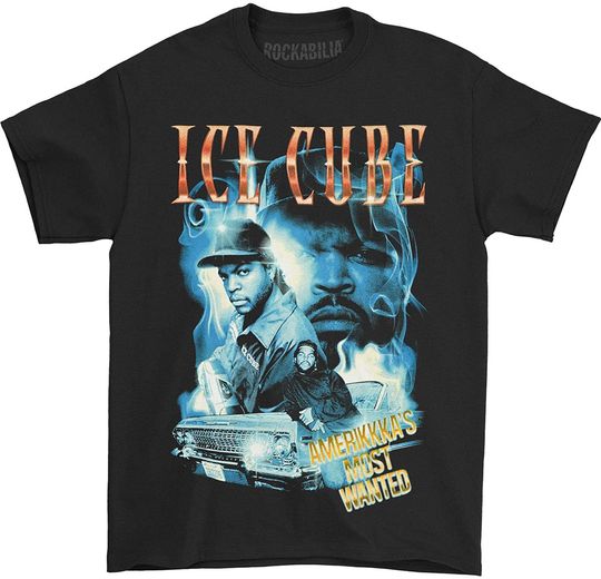 Ice Cube Men's AMW Smoky Collage T-Shirt Black