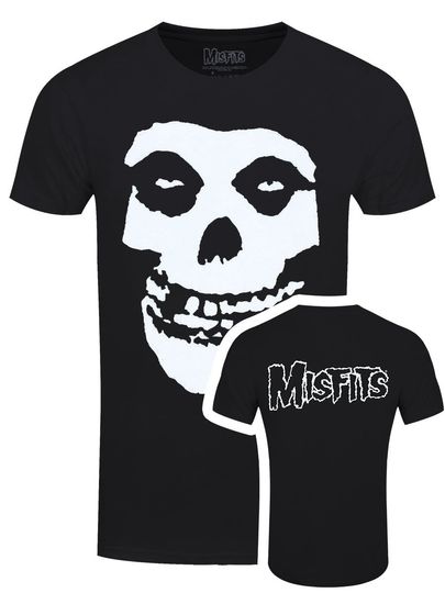 Misfits Classic Fiend Skull Men's Black 3D T-Shirt
