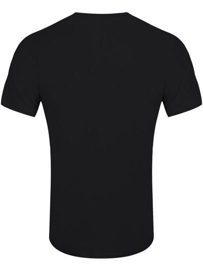 Horror Cats Catzilla Men's Black T-Shirt