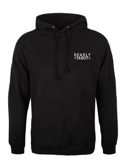 Deadly Tarot Legends Reaper Unisex Black Pullover Hoodie