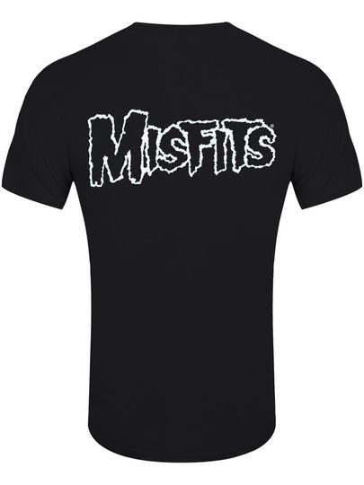 Misfits Classic Fiend Skull Men's Black 3D T-Shirt
