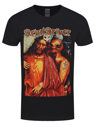 Devildriver Jesus Care Less Mens Black T-Shirt