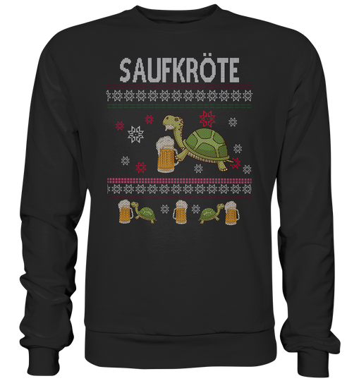 Christmas Sweatshirt Drinking Toad Christmas Sweater Sweater Christmas Eve