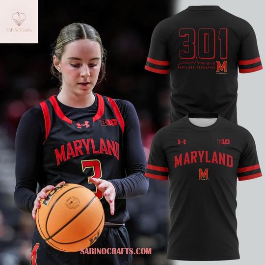 Maryland Terrapins Blackout 2026 Dark Side Of The Shell Hoodie