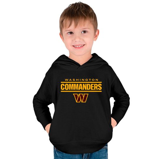 Washington Commanders Football Team Kids Pullover Hoodies