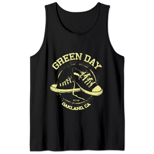 Men's Green Day All-Star Green Tank Tops