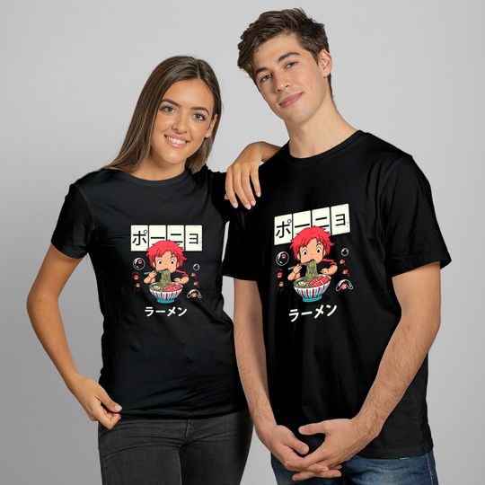 Ponyo Goldfish Ramen T Shirt