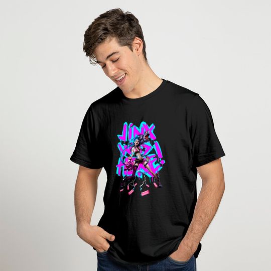 League of Legends Jinx Was Here T-Shirt