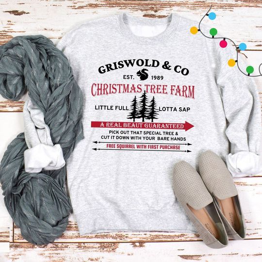Christmas Vacation Tree Farm Griswold Sweatshirt