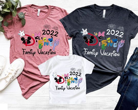 Disney 2022 Family Vacation T Shirt