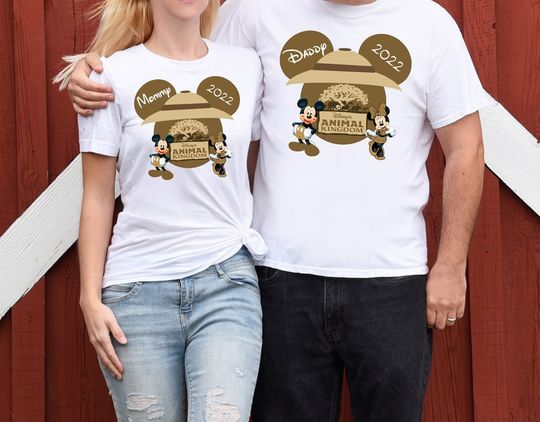 Animal Kingdom Disneyland Family 2022 T-Shirt
