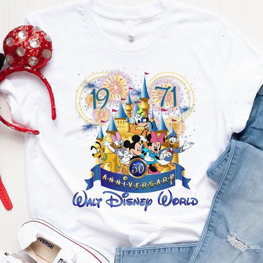Disney 50th years of magic Tshirt