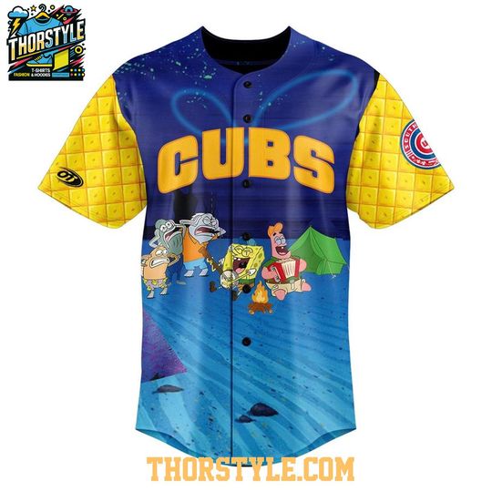 South Bend Cubs SpongeBob SquarePants Night 2026 Baseball Jersey