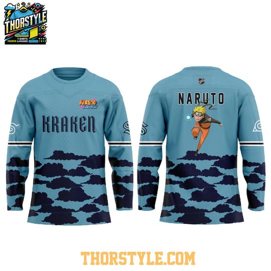 Seattle Kraken Naruro Shippuden Night 2026 Hockey Jersey