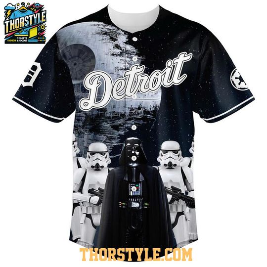 Detroit Tigers x Star Wars 2026 May the Force Be With You Night Baseball Jersey