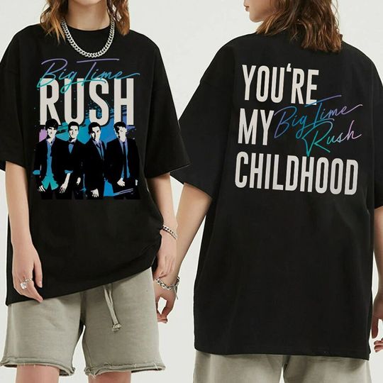 Big Time Rush Band  Tour 2023 Shirt, Pop Music 2023 Tour Merch