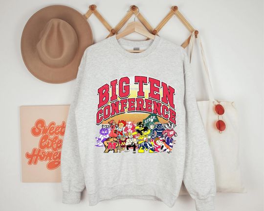 Big Ten Conference Sweatshirt | Southeastern Conference Sweatshirt