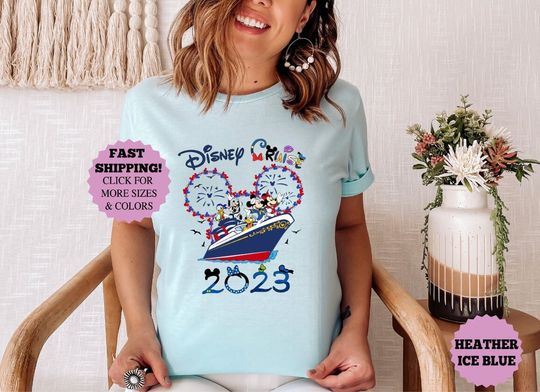 Disney Cruise Family Vacation 2023 Shirt, Disney Cruise Group Shirt, Custom 2023 Disney Shirt