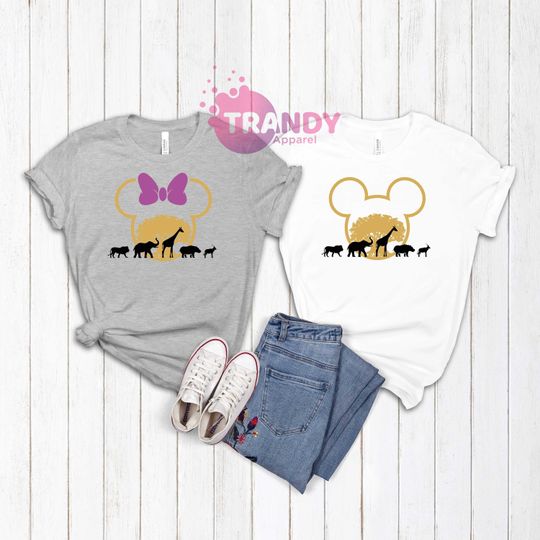 Disney Animal Kingdom T-Shirt, Mickey Head Shirt, Hakuna Matata T-Shirt, Magic Kingdom Shirt