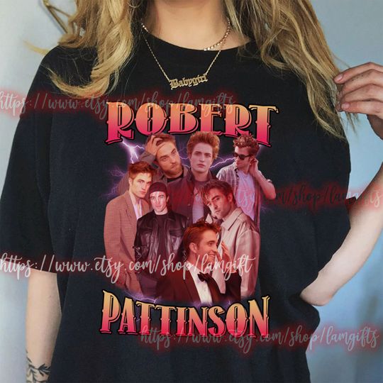 Robert Pattinson Shirt, Robert Pattinson 90s Shirt, 90s Vintage Shirts