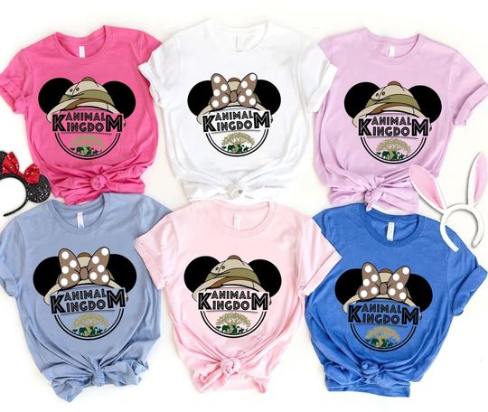 Custom Animal Kingdom Safari Shirt, Disney Trip Safari Shirt, Disney Family Shirts