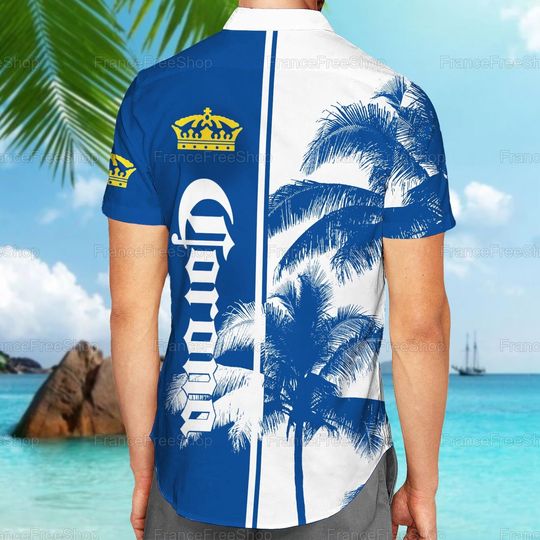 Corona Extra Outfits for Men 2 Piece Sets, Corona Extra Hawaiian Shirt