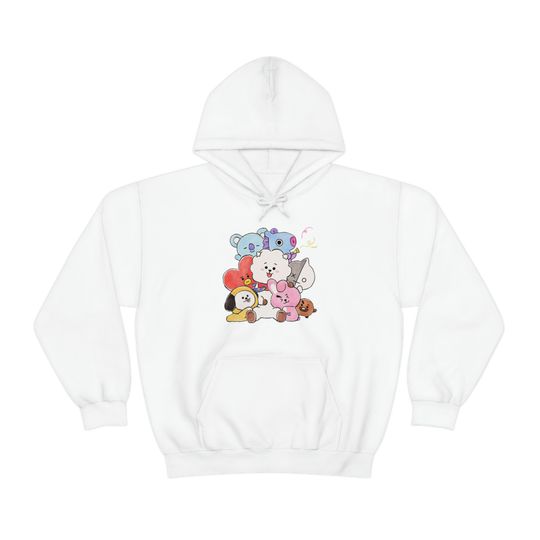 BT21 Hooded Sweatshirt