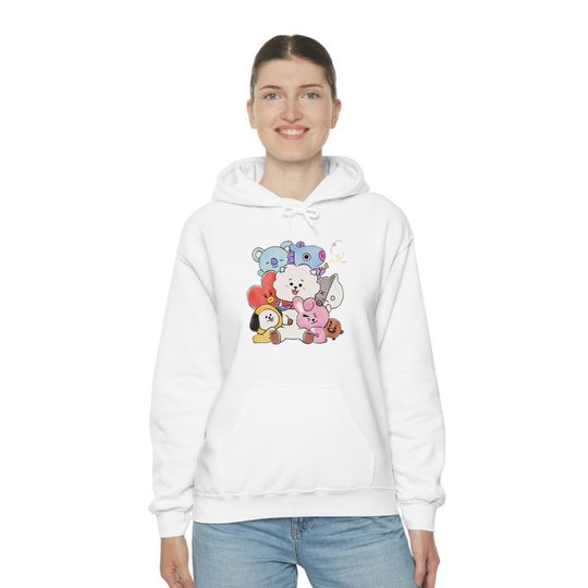 BT21 Hooded Sweatshirt