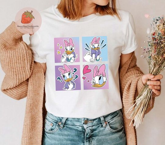 Disney Daisy Duck Shirt, Daisy Duck Minnie Mouse Disney Family Fan Gift