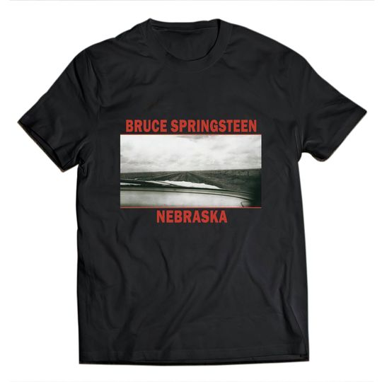 Bruce Springsteen nebraska Logo T-shirt