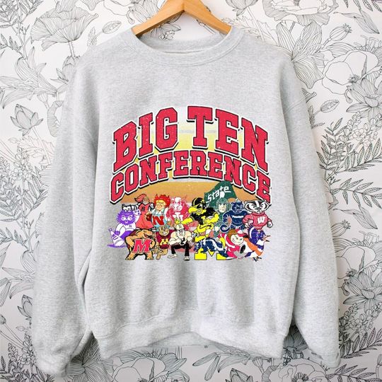 Big Ten Conference Sweatshirt | Southeastern Conference Sweatshirt