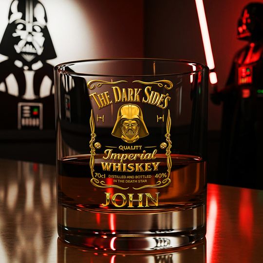 Dark Side Glass - Personalized Gifts