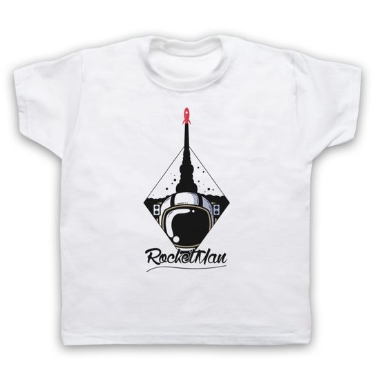 Rocketman Astronaut Space Lover Kids T-Shirt