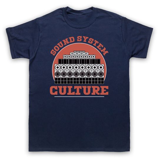Sound System Culture Jamaican Reggae Ska Music T-Shirt for Men & Women