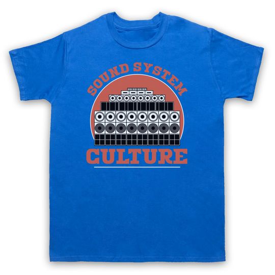 Sound System Culture Jamaican Reggae Ska Music T-Shirt for Men & Women