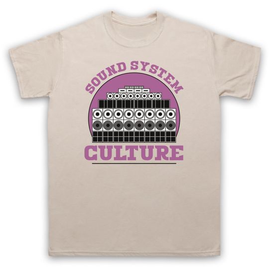 Sound System Culture Jamaican Reggae Ska Music T-Shirt for Men & Women