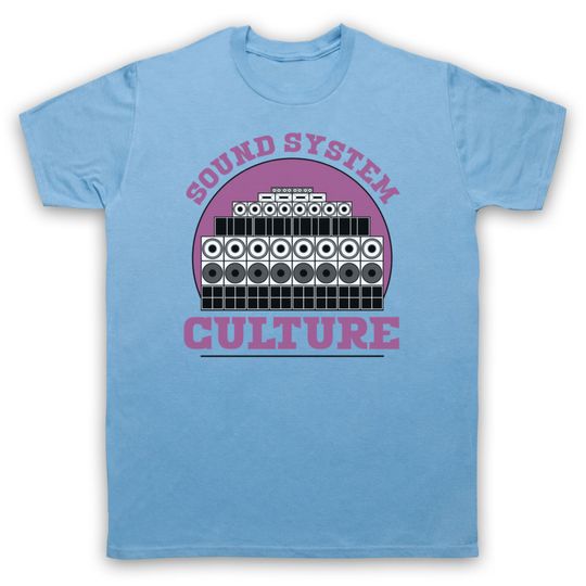 Sound System Culture Jamaican Reggae Ska Music T-Shirt for Men & Women
