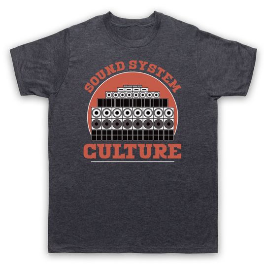 Sound System Culture Jamaican Reggae Ska Music T-Shirt for Men & Women