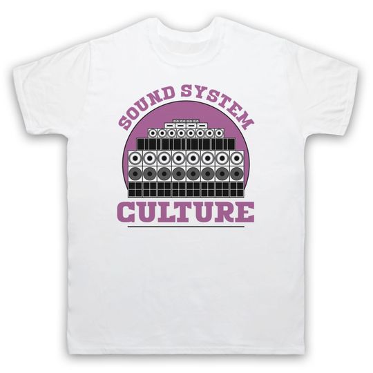 Sound System Culture Jamaican Reggae Ska Music T-Shirt for Men & Women
