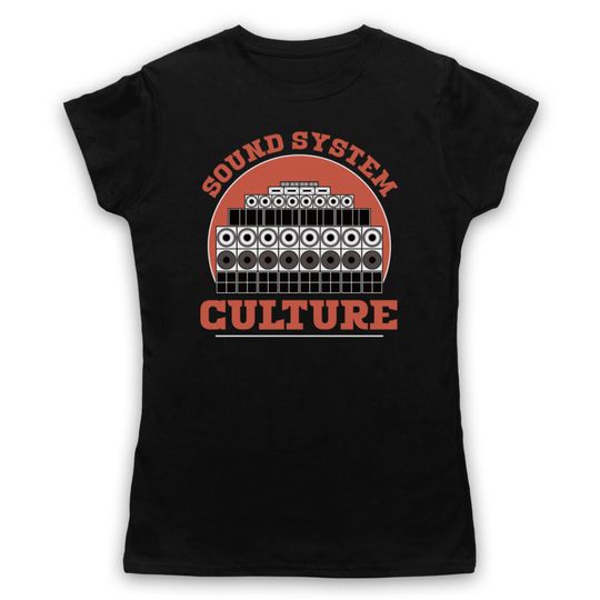 Sound System Culture Jamaican Reggae Ska Music T-Shirt for Men & Women