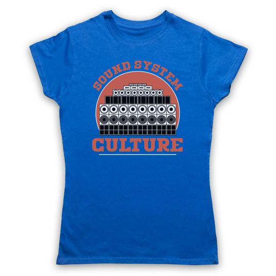 Sound System Culture Jamaican Reggae Ska Music T-Shirt for Men & Women