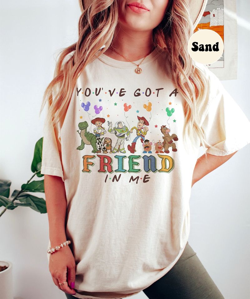 Retro Disney Toy Story You've Got A Friends In Me Shirt
