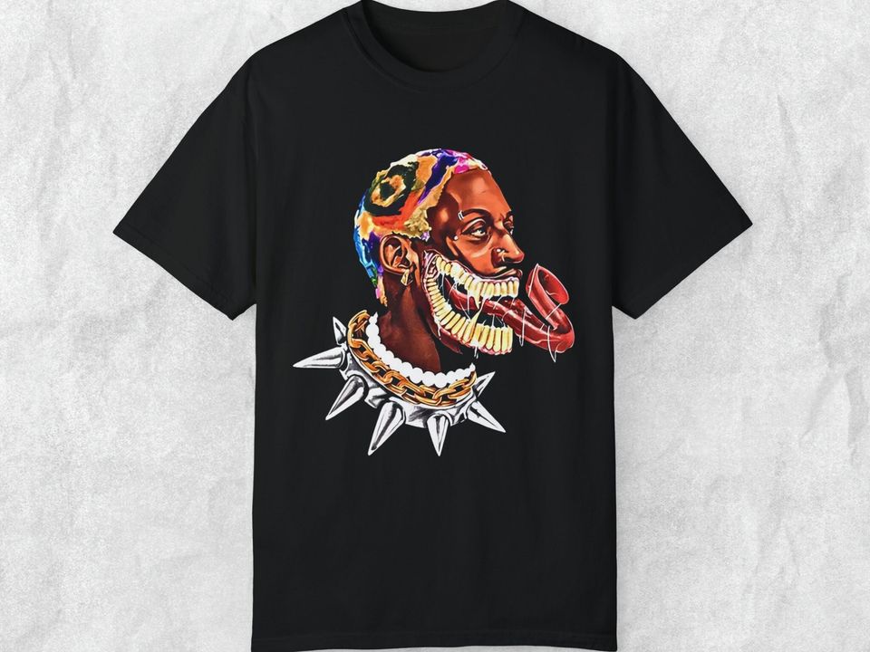 Dennis Rodman Venom Vintage Style 90s Streetwear Unisex T-shirt