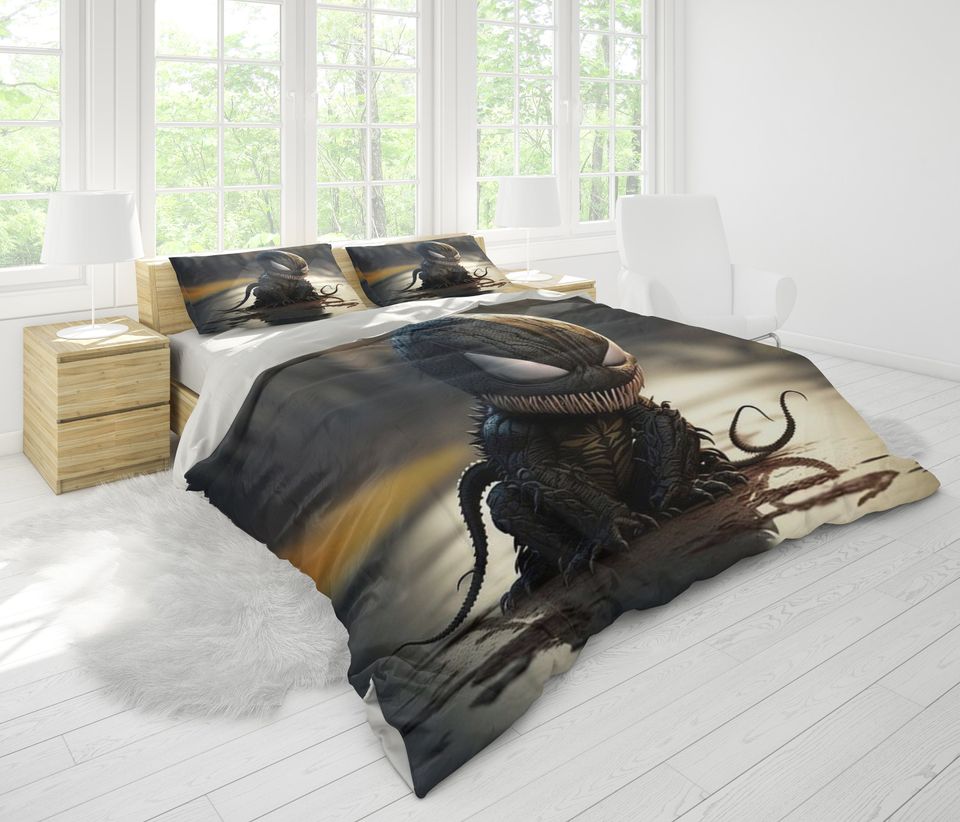 venom Bedding Set, Bedroom Decoration, Creative Gifts
