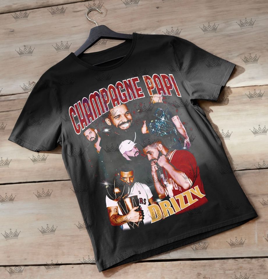 Limited Drake Champagne Papi Drizzy T-Shirt
