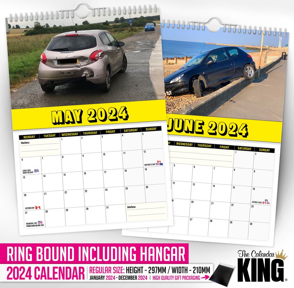 Peugeot - 2024 Wall Calendar, Creative, Gift Idea, Present, Novelty